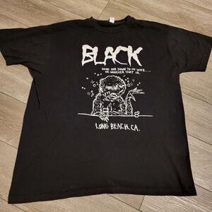 Neckface Bkack Bar Long Beach Tee